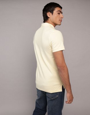 AE Lived-In Slim Fit Pique Polo Shirt