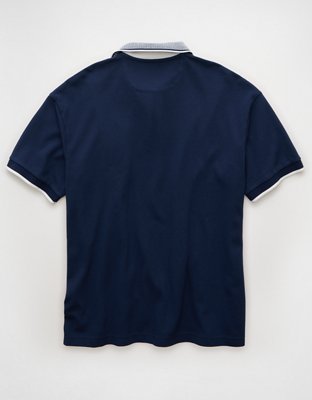 Polo piqué extensible droit AE