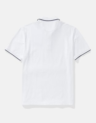 AE Slim Fit Tipped Pique Polo Shirt