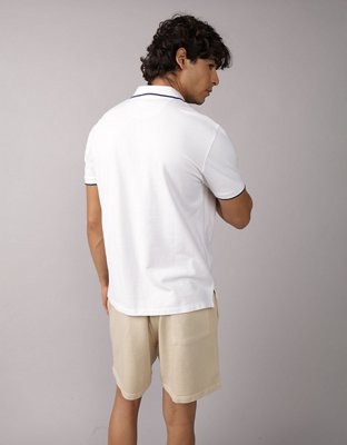 AE Slim Fit Tipped Pique Polo Shirt