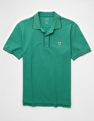 AE Slim Fit Tipped Pique Polo Shirt