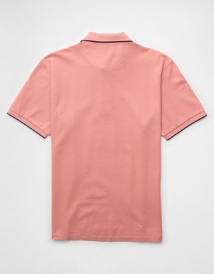 AE Slim Fit Tipped Pique Polo Shirt