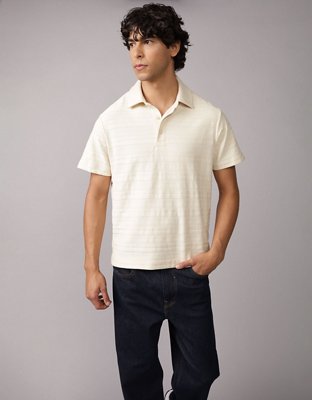 AE Textured Polo Shirt