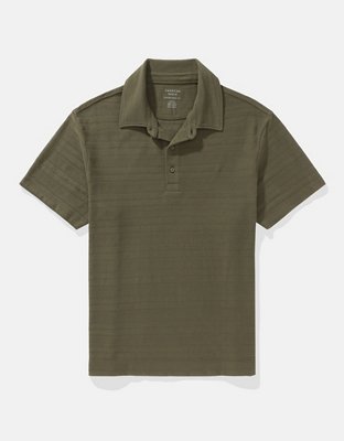 AE Textured Polo Shirt