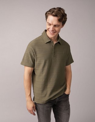 AE Textured Polo Shirt