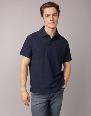 AE Textured Polo Shirt