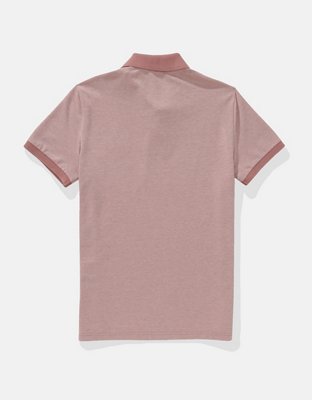 AE Camisa Polo de Piqué Slim Fit Gastada