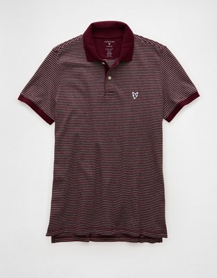 AE Lived-In Slim Fit Pique Polo Shirt