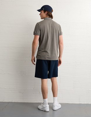 AE Lived-In Slim Fit Pique Polo Shirt