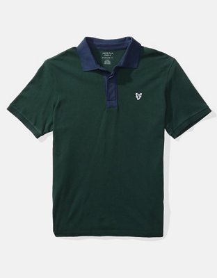 AE Contrast Collar Polo Shirt
