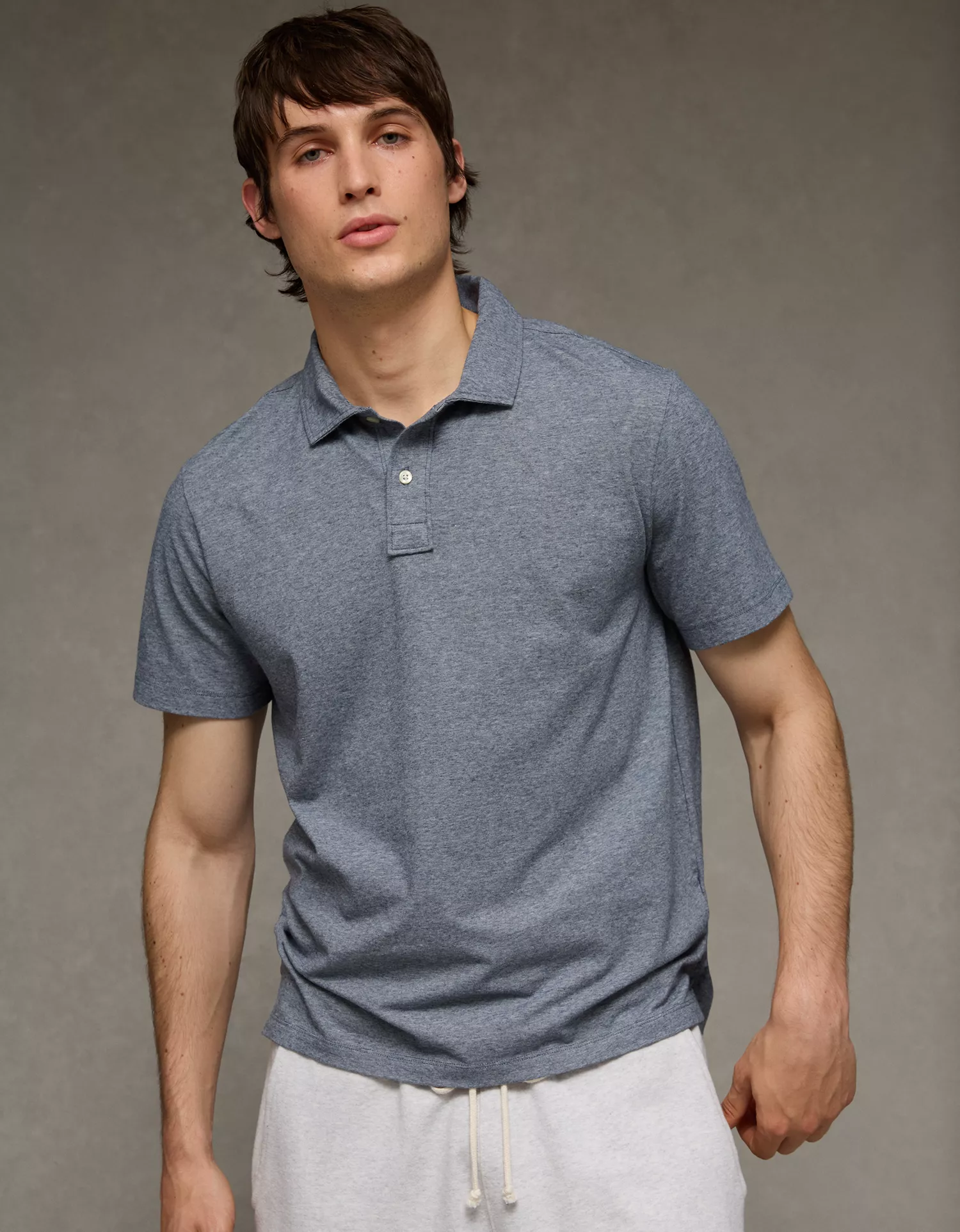 AE 24/7 Standard Fit Club Pique Polo Shirt - thumbnail 6