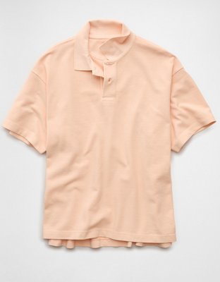 AE Boxy Pique Polo Shirt