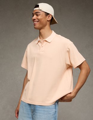 AE Boxy Pique Polo Shirt