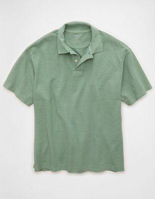 AE Boxy Pique Polo Shirt