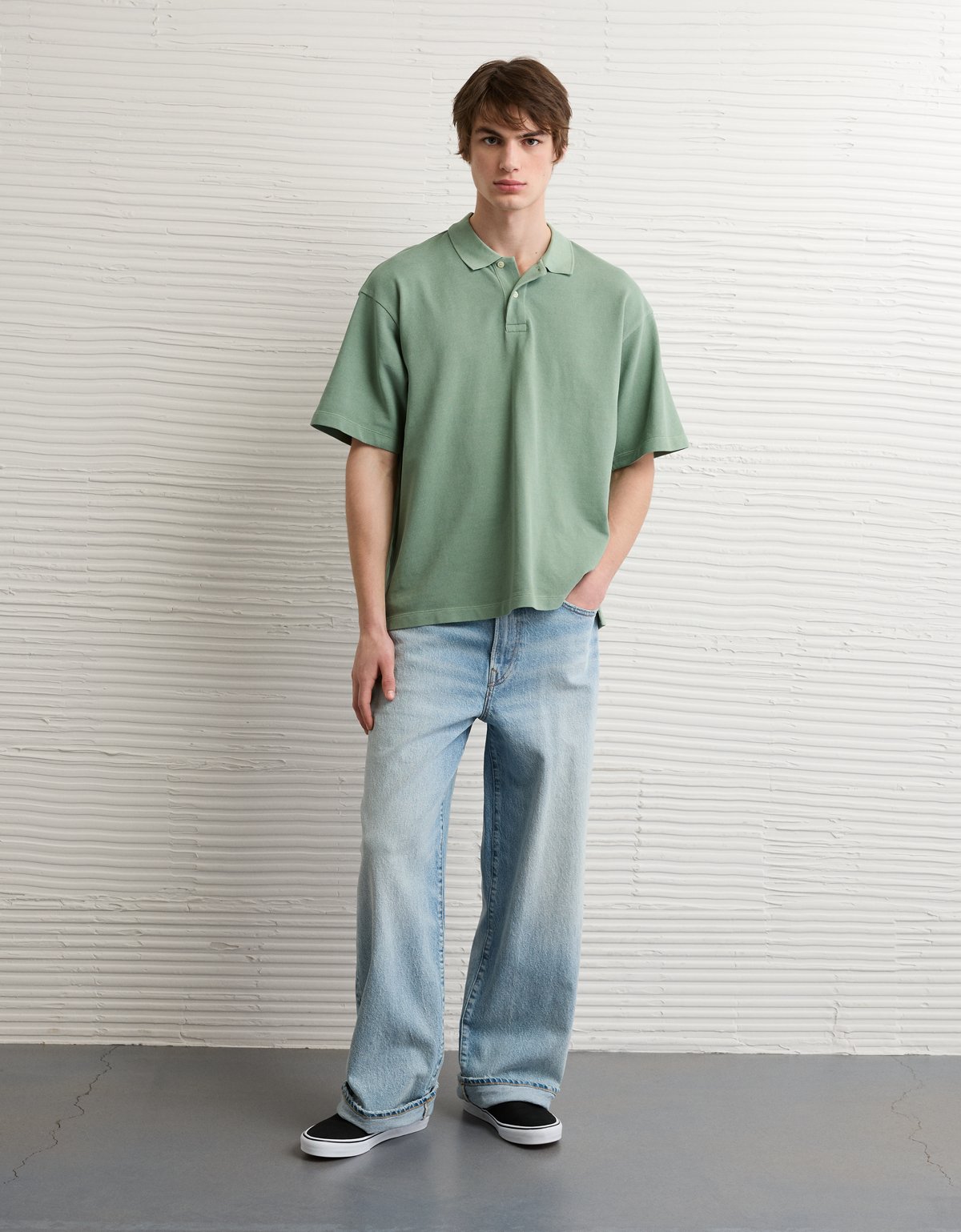 AE Boxy Pique Polo Shirt - image 5