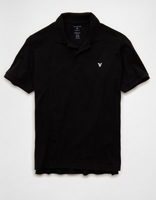 AE Stretch Pique Tipped Polo Shirt