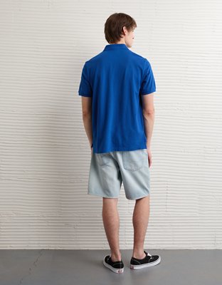 AE Stretch Pique Tipped Polo Shirt