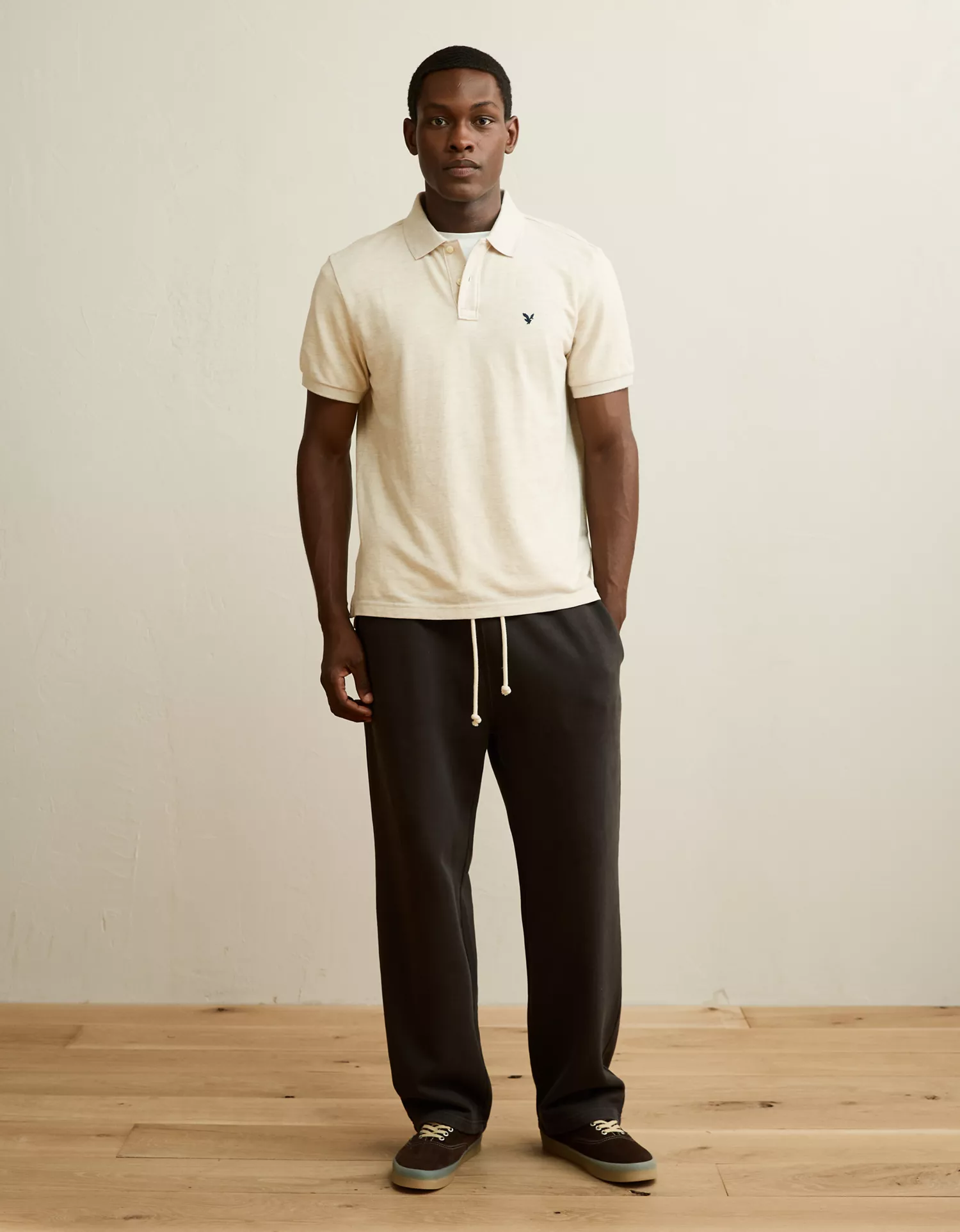 AE Standard Fit Pique Polo Shirt
