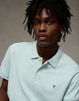 AE Icon Slim Fit Pique Polo Shirt