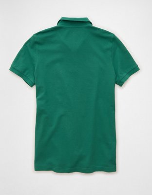 AE Slim Fit Logo Pique Polo Shirt