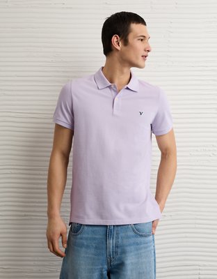 AE Icon Slim Fit Pique Polo Shirt