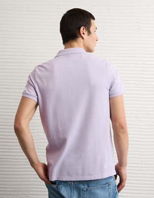 AE Icon Slim Fit Pique Polo Shirt