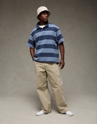 AE Boxy Pique Polo Shirt