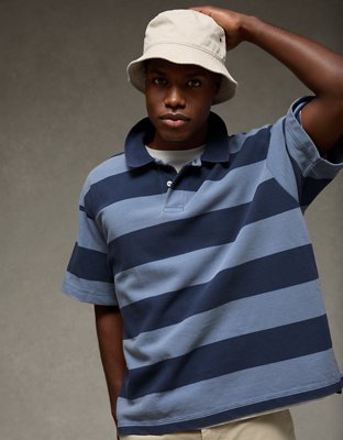 AE Boxy Pique Polo Shirt
