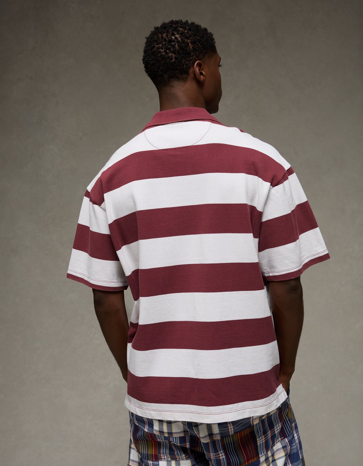 AE Boxy Pique Polo Shirt - image 2
