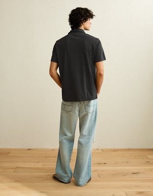 AE Standard Fit Lightweight Polo Shirt