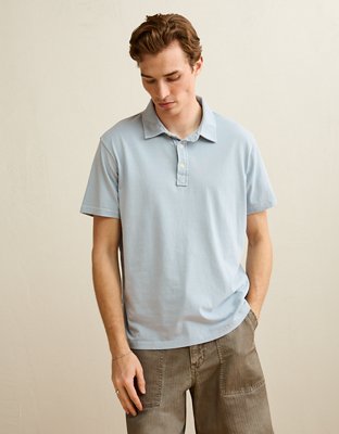 AE Standard Fit Lightweight Polo Shirt