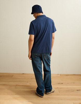 AE Standard Fit Lightweight Polo Shirt
