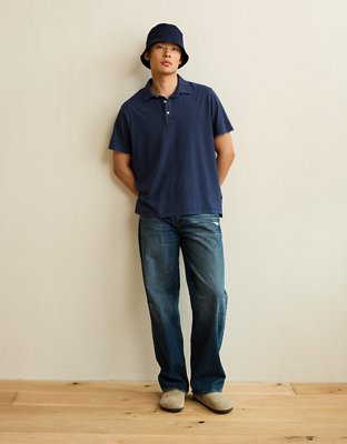 AE Standard Fit Lightweight Polo Shirt from American Eagle - $39.95