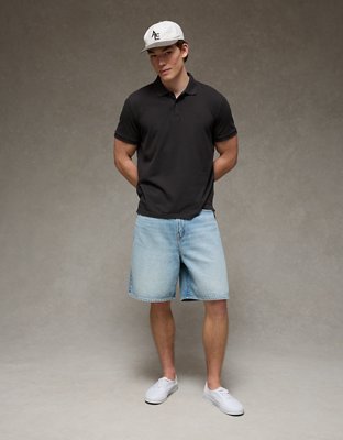 AE Lived-In Pique Polo Shirt