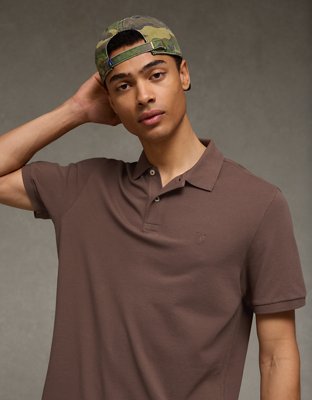 AE Standard Fit Lived-In Pique Polo Shirt from American Eagle - $29.95