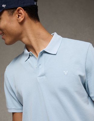 AE Lived-In Pique Polo Shirt