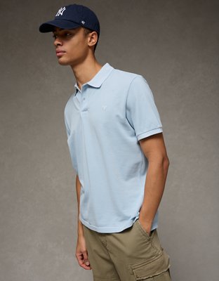 AE Lived-In Pique Polo Shirt