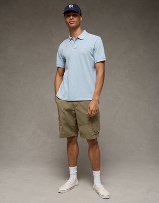 AE Lived-In Pique Polo Shirt