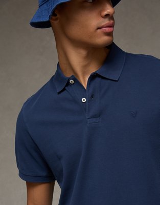 AE Lived-In Pique Polo Shirt