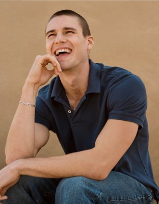 AE Lived-In Pique Polo Shirt