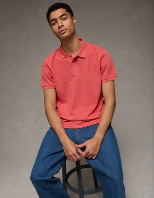 AE Standard Fit Pique Polo Shirt