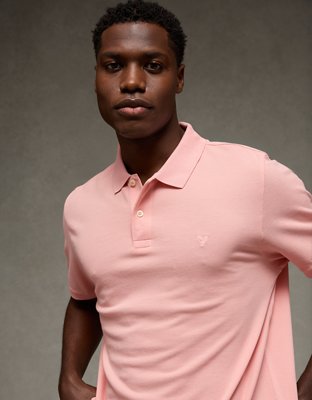AE Lived-In Pique Polo Shirt from American Eagle - $22.46