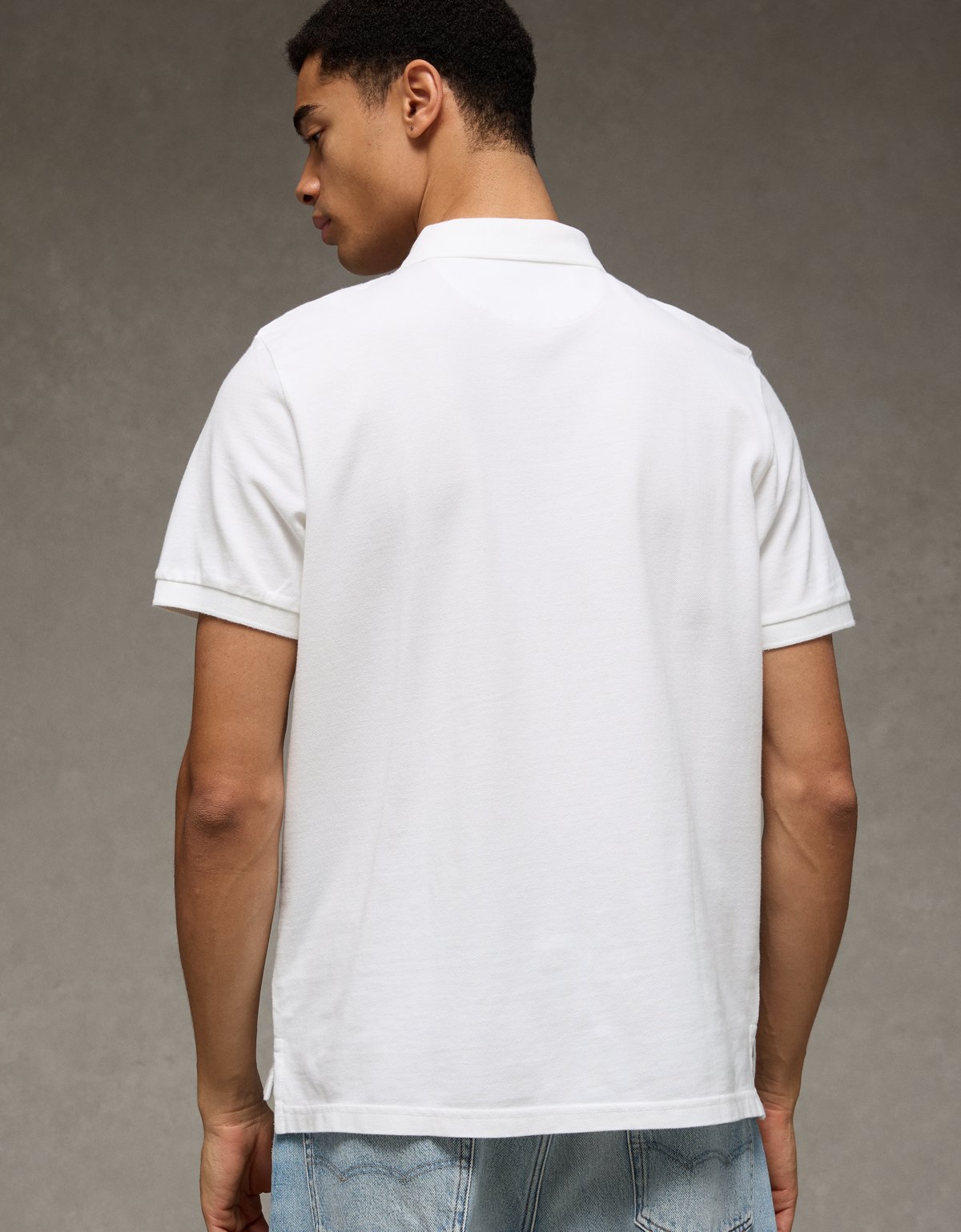 AE Lived-In Pique Polo Shirt - image 2