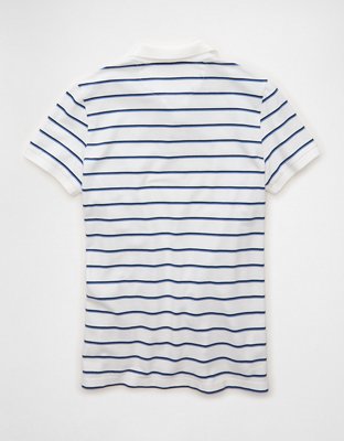 AE Slim Fit Logo Pique Polo Shirt