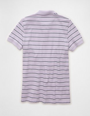 AE Slim Fit Logo Pique Polo Shirt