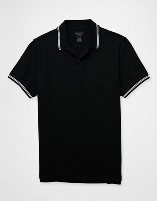 AE Slim Fit Tipped Flex Pique Polo Shirt