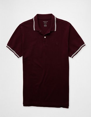 AE Slim Fit Tipped Flex Pique Polo Shirt