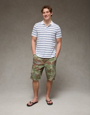 AE Lived-In Pique Polo Shirt