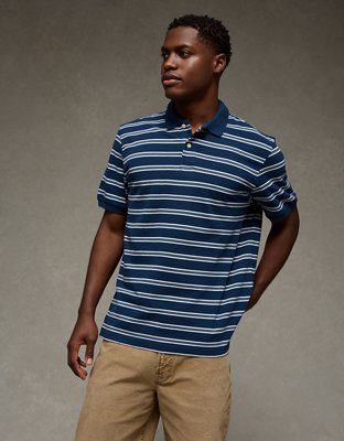 AE Lived-In Pique Polo Shirt