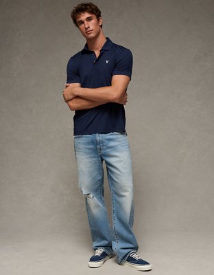 AE Standard Fit Performance Polo Shirt